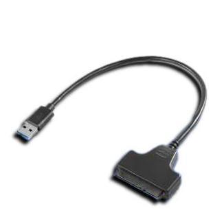 ZHOUCOZI Kabel Hardisk External USB 3.0 to SATA HDD SSD Adapter Converter