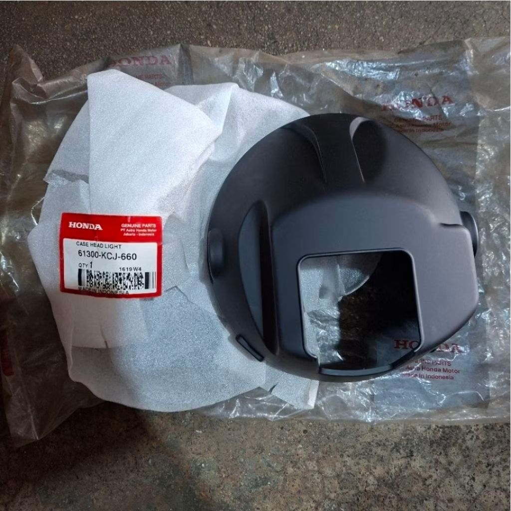61300-KCJ-660 totok batok lampu depan honda tiger revi tirev original baru ahm 61300KCJ660