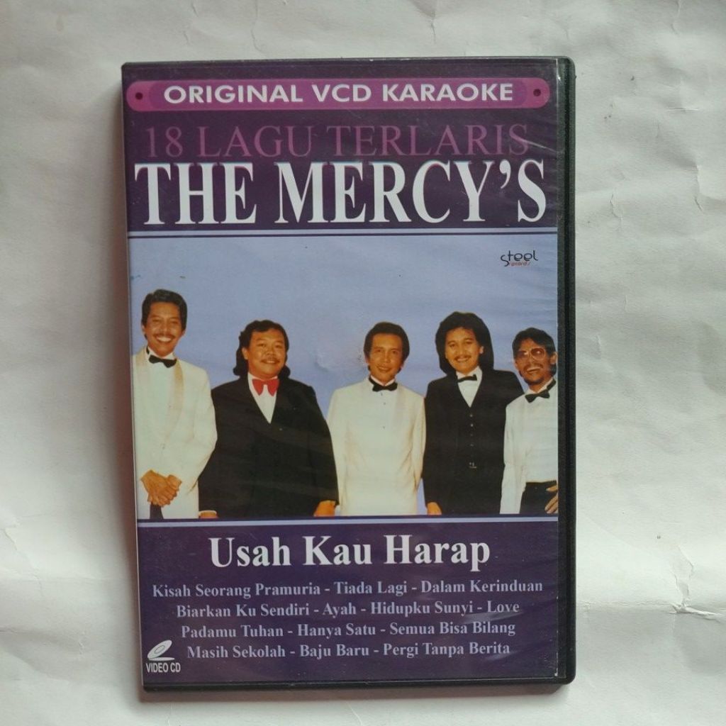 VCD KARAOKE 18 LAGU TERLARIS THE MERCY'S