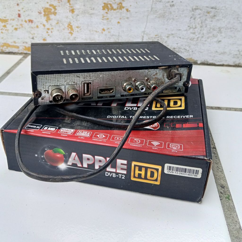 STB MATRIX DVB-T2 KONDISI MATI RUSAK UNTUK KANIBALAN