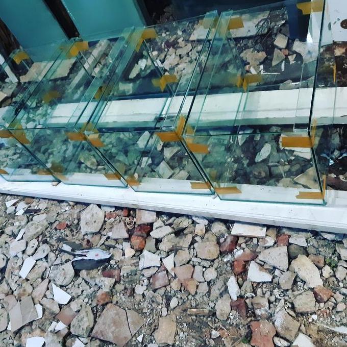 aquarium kaca 50x30x30 HSD