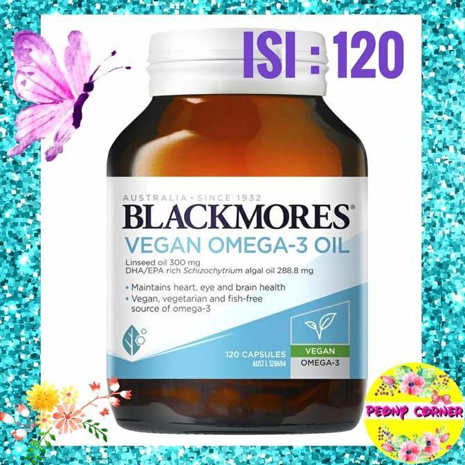 BLACKMORES VEGAN OMEGA 3 OIL