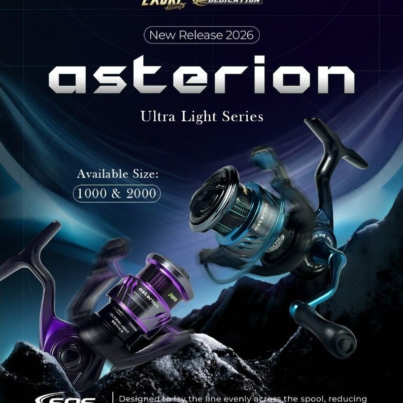 Reel Pancing Exori Asterion 6+1BB Original