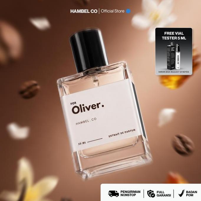 Hambel parfum- For Oliver | Vanilla & Coffee | parfum Unisex