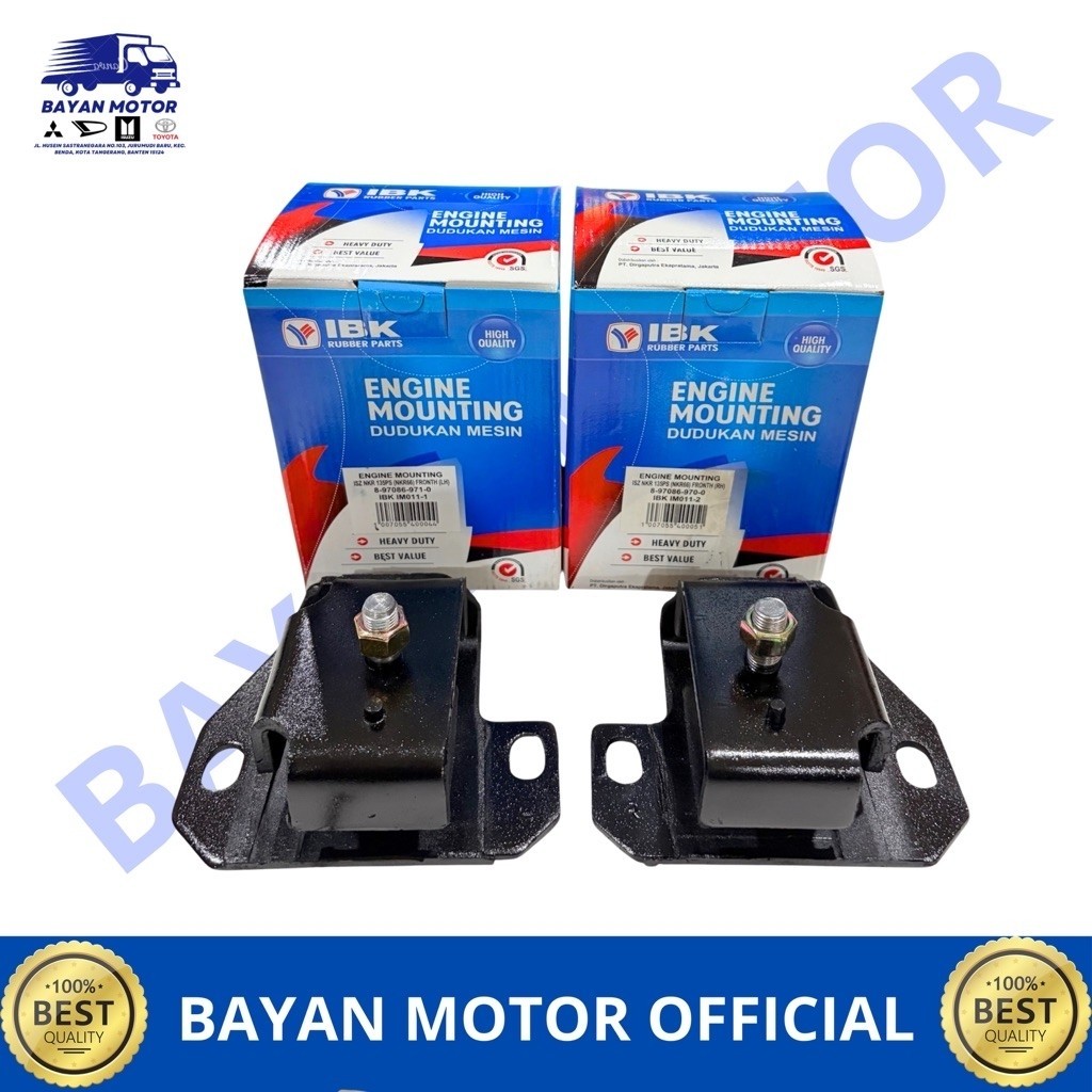 Engine Mounting Dudukan Mesin Isuzu ELF NKR 66/71 - IBK Original