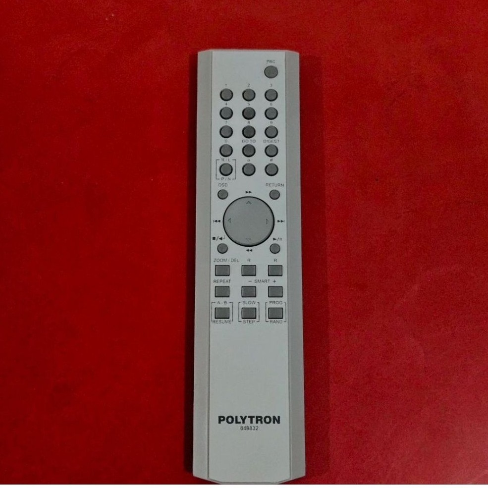 REMOT AUDIO GRAND VCD / DVD POLYTRON GV 502/3 KODE 84B832 SILVER