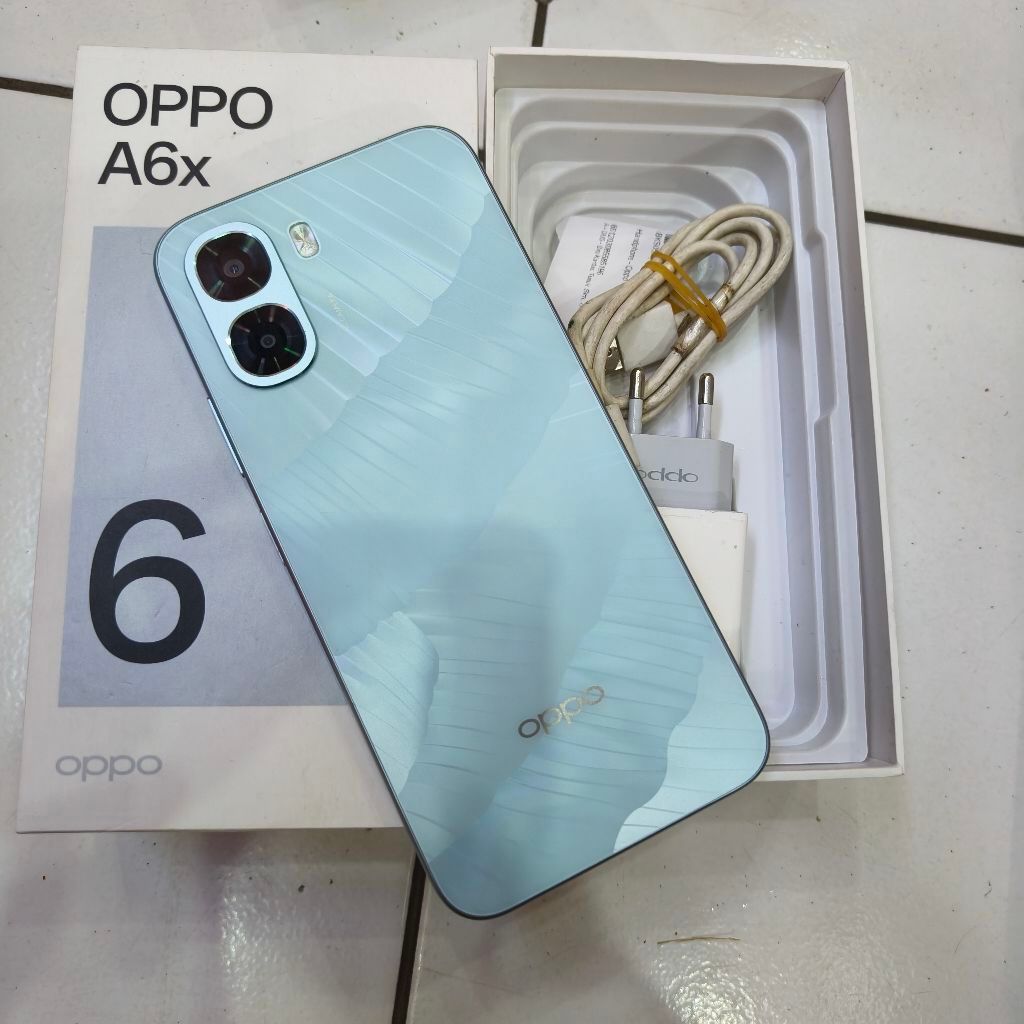 oppo a6x 6 128 second like new