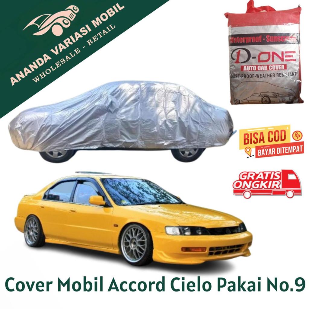 Selimut Mobil Sedan Accord Cielo Pakai No.9 Body Cover Silver Aksesoris Eksterior Mobil COD