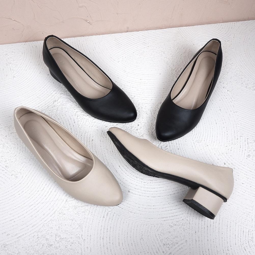 Stacy Berly-ALICE PANTOFEL Bigsize 36,41,44,45-Pantofel Heels ukuran jumbo