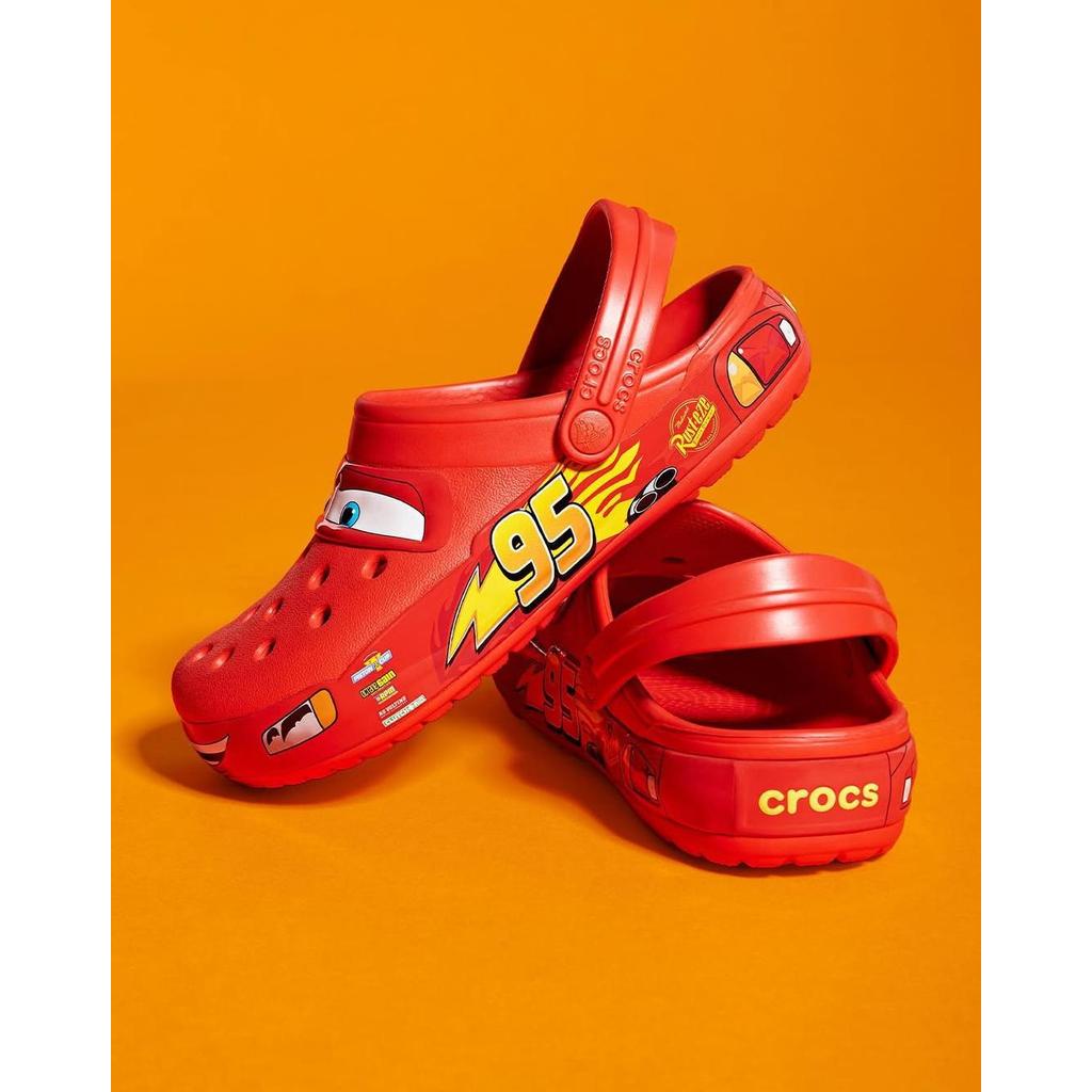 Crocs Cars McQueen Classic Clog Anak dan Dewasa