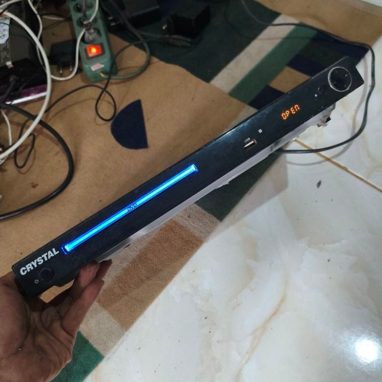 DVD MPEG crystal nyala minus open close eror