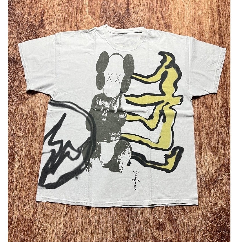 cactus jack travis scott x fragment t-shirt