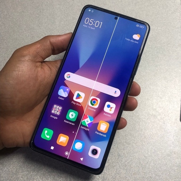 LCD Redmi Note 10 Pro Garis Copotan Super Amoled (LCD Only)