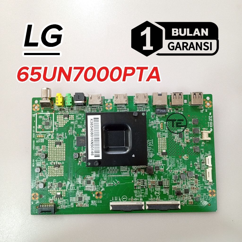 MB LG 65UN7000PTA MESIN TV LED LG 65UN7000PTA MAINBOARD MOTHERBOARD MODUL MOBO TV LED LG