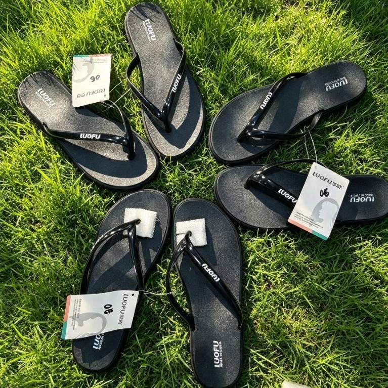 SANDAL JEPIT FLAT LUOFU ORIGINAL