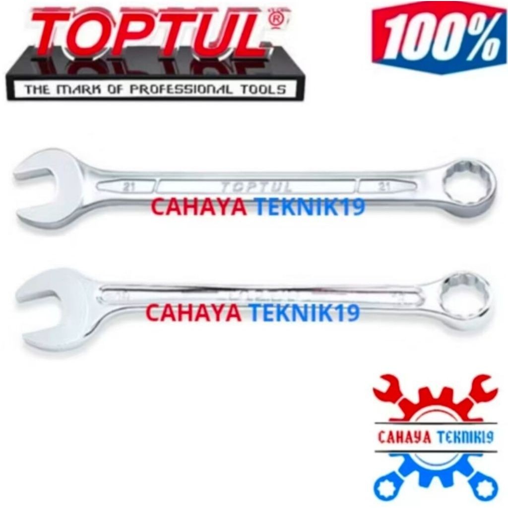 Super-Torque Combination Wrench / Kunci ring pas 5/8" Toptul ACEW2020