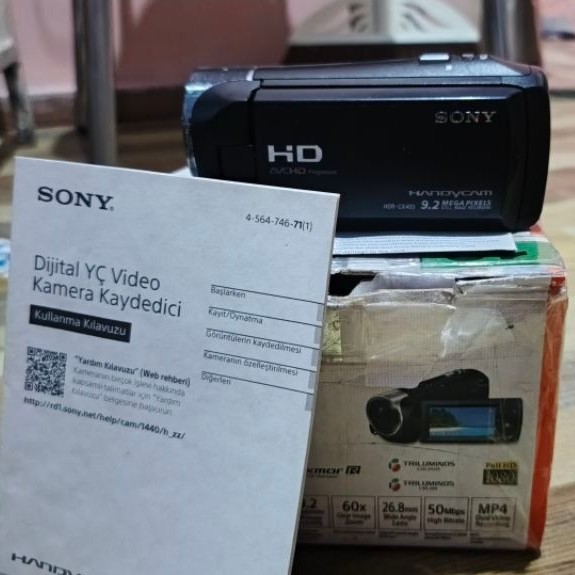 Handycam Sony camcorder sony cx405