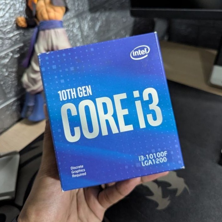 Intel core i3 10100F Processor intel core Gen 10 LGA1200 1200