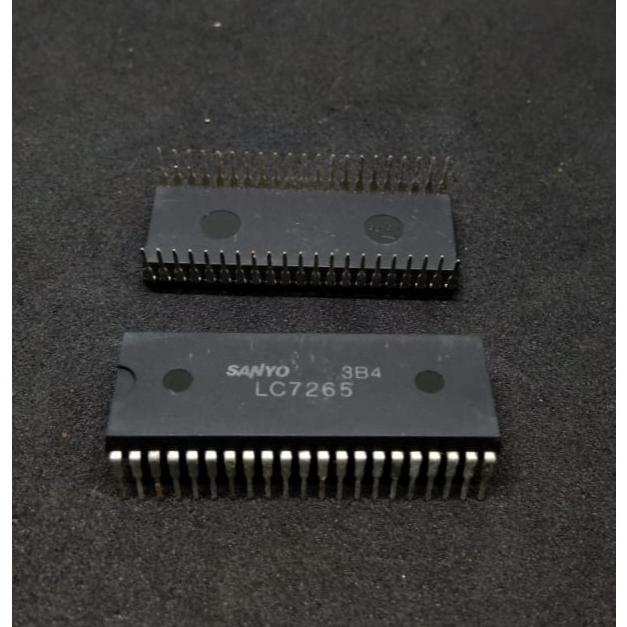 IC LC7265 Frequency Display Driver and Counter - Sanyo IC