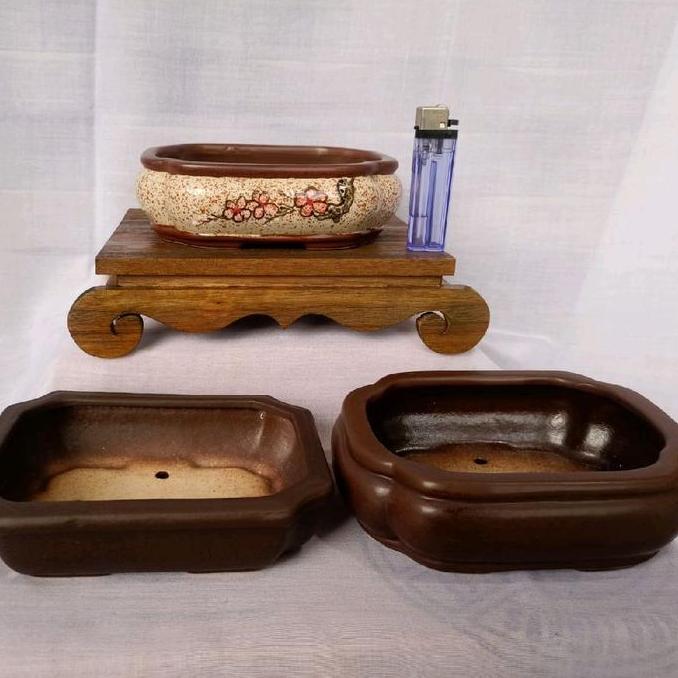 POT BONSAI KERAMIK MAME MACAM MODEL DAN UKURAN