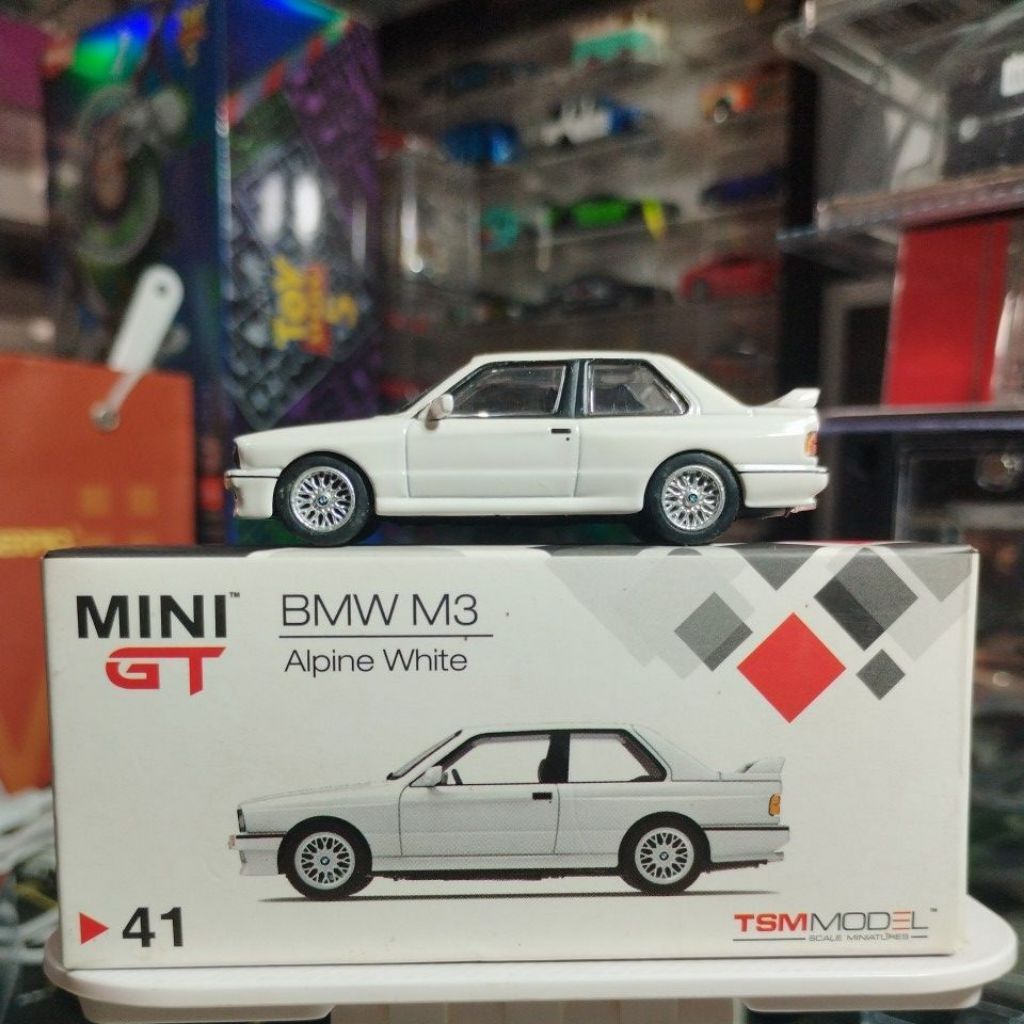 MINI GT BMW M3 Alpine White LOOSE