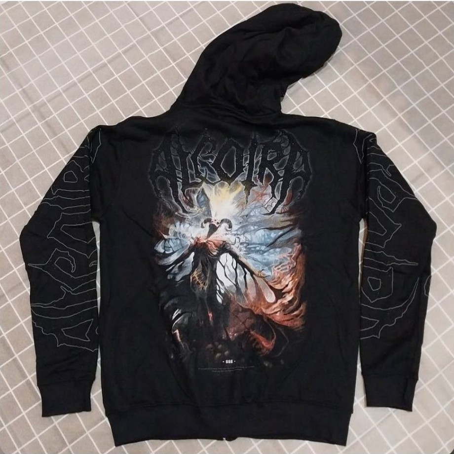 Zipper Alcotra Sweatshirt Alcotra Black HDZ Size S tok