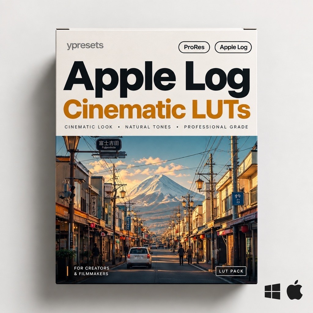 iPhone Apple Log LUTs Yantastic Presets & LUTs