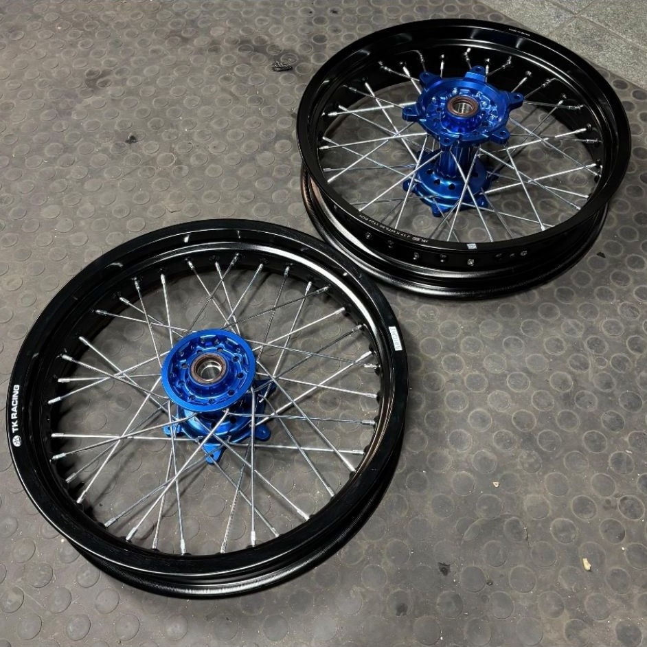 Velg Supermoto YZ wheelset supermoto YZ125 YZ250 velg TK racing