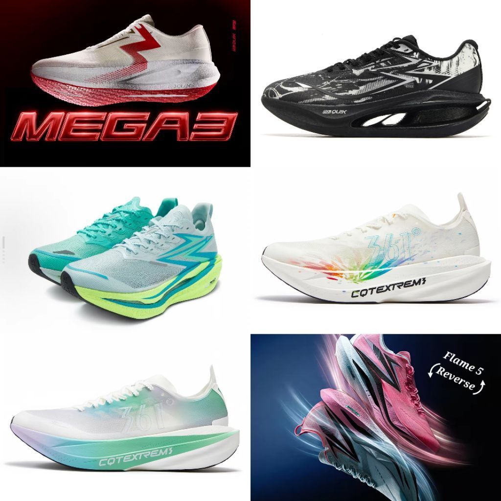 361 DEGREES MEN & WOMEN  RUNNING SHOES SEPATU 361 RUNNING