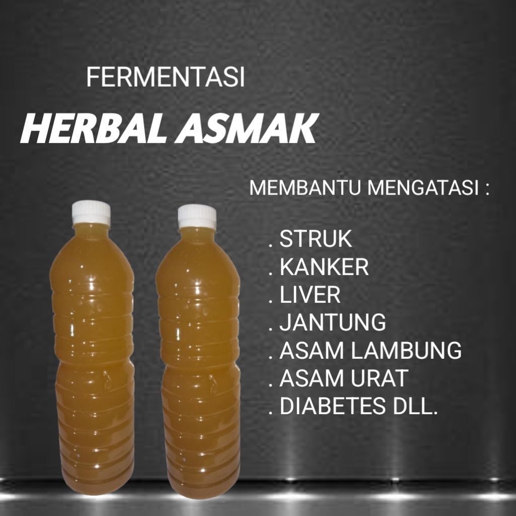 HERBAL ASMAK FERMENTASI 1 LITEE