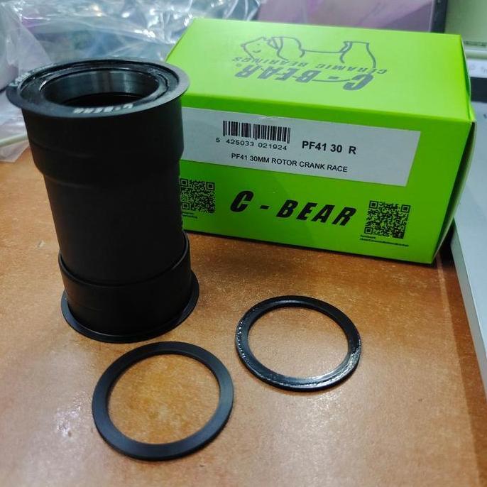 C-Bear PF41 30 R Bottom Bracket Ceramic C Bear PF41 30mm ROTOR SPINDLE CRANK-RACE
