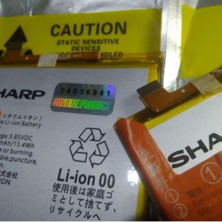 Sharp UBATIAXXXXXXX Original 100% GENUINE Battery Batre Baterai Sharp Aquos R8S Pro