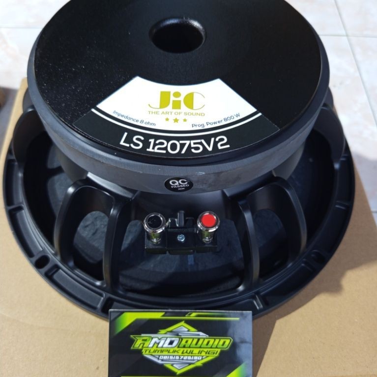 Speaker JIC LS 12075 V2 JIC LS12075V2 12inch