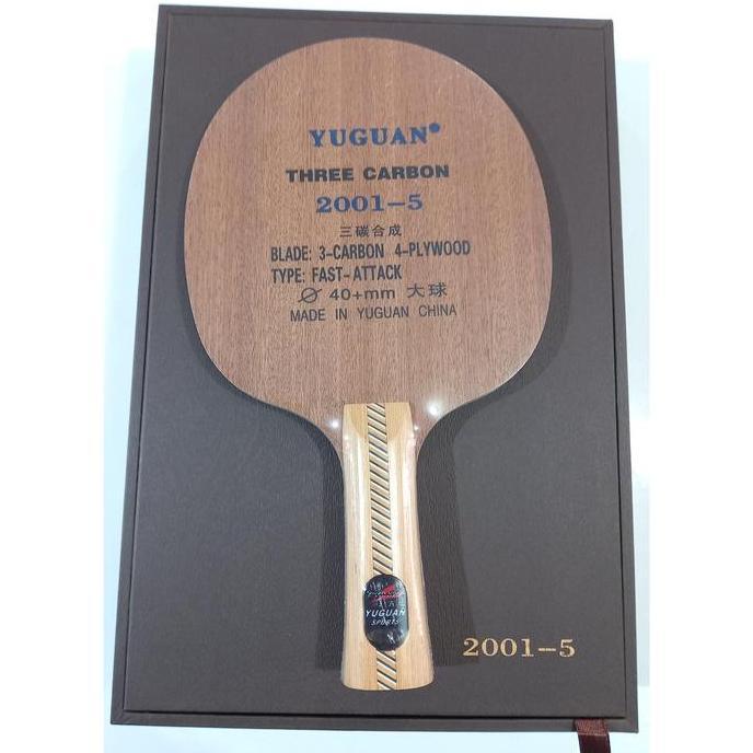 Yuguan Carbon Kayu Blade Bet Bat Tenis Meja Pingpong