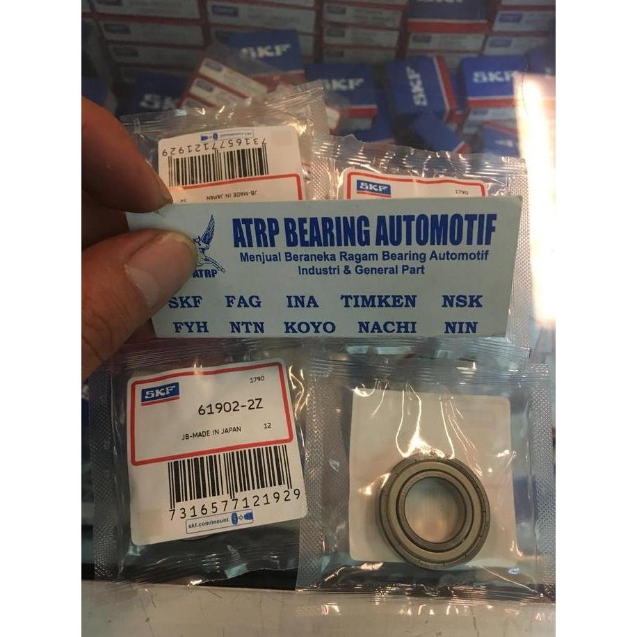 BALL BEARING 61902 2Z / 6902 ZZ SKF