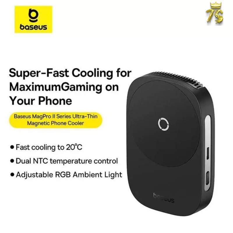 Baseus MagPro II Series Ultra-Thin Magnetic Phone Cooler (Basic Edition) Pendingin Handphone