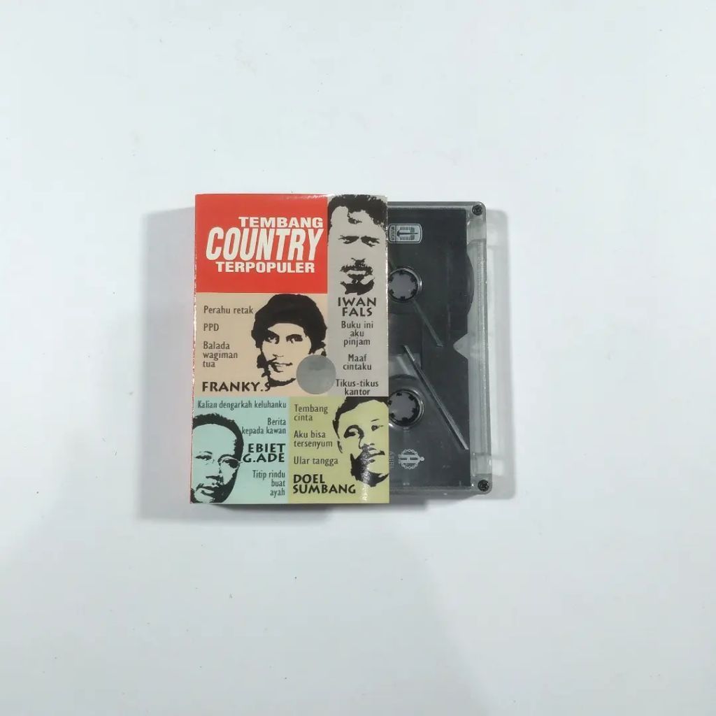 Kaset pita Iwan Fals dkk. - Tembang Country TerpopulerCover bagu