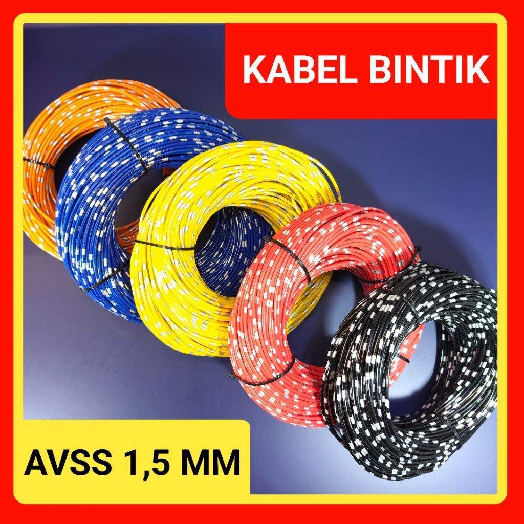 kabel avss 1.5 mm kabel asli tembaga kualitas astra