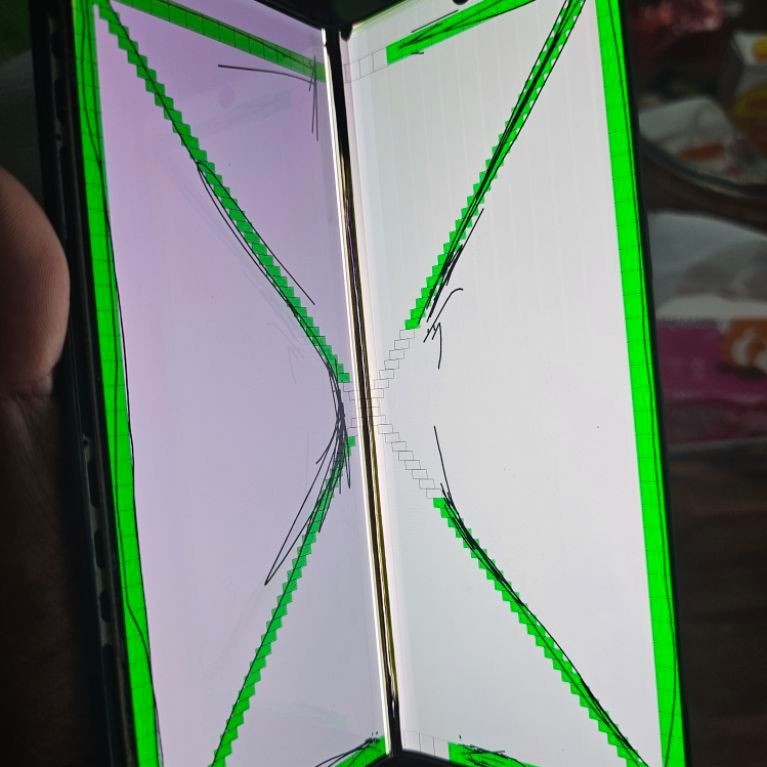 lcd Samsung z fold 2 minus