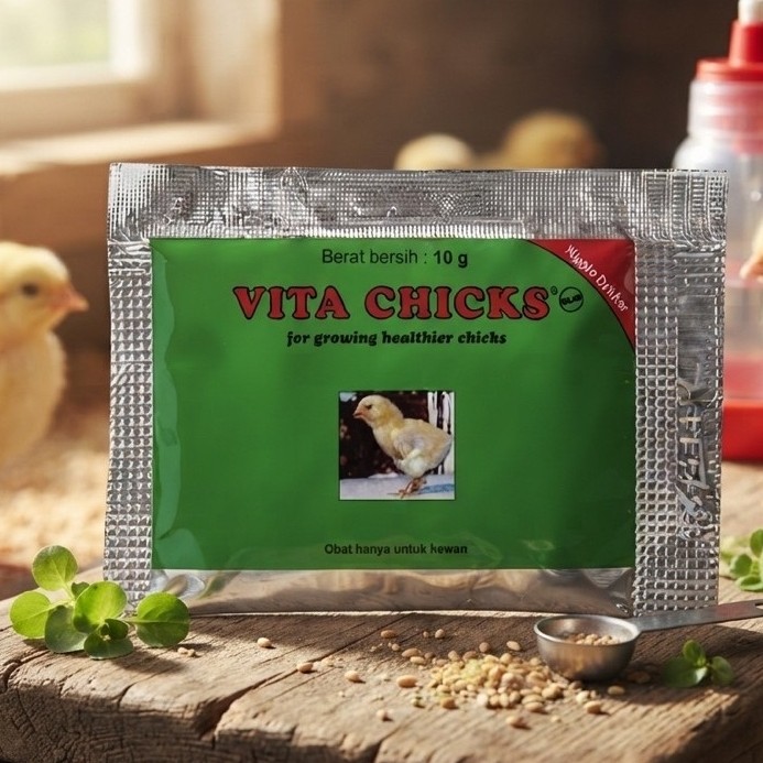 Vita chick/Vitamin DOC ayam dan DOD Itik-Medion 10 gram