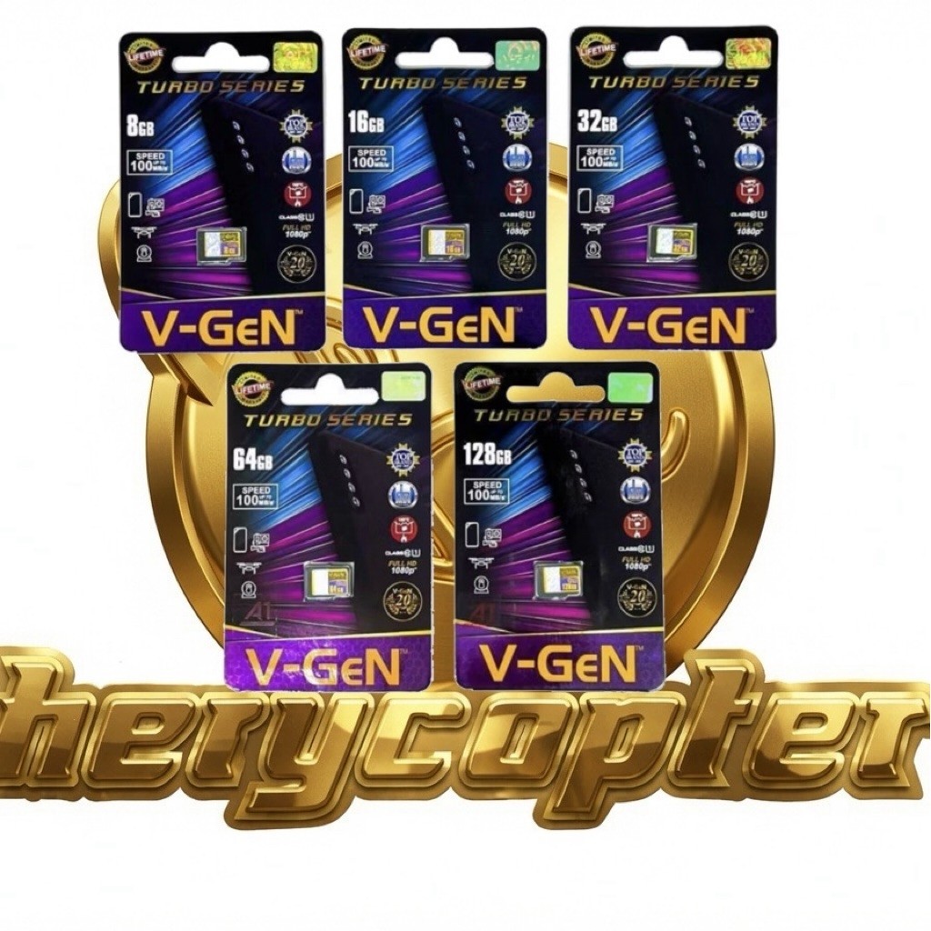 VGEN MEMORI CARD MICRO SD TURBO SERIES CLASS 10 ORIGINAL VGEN
