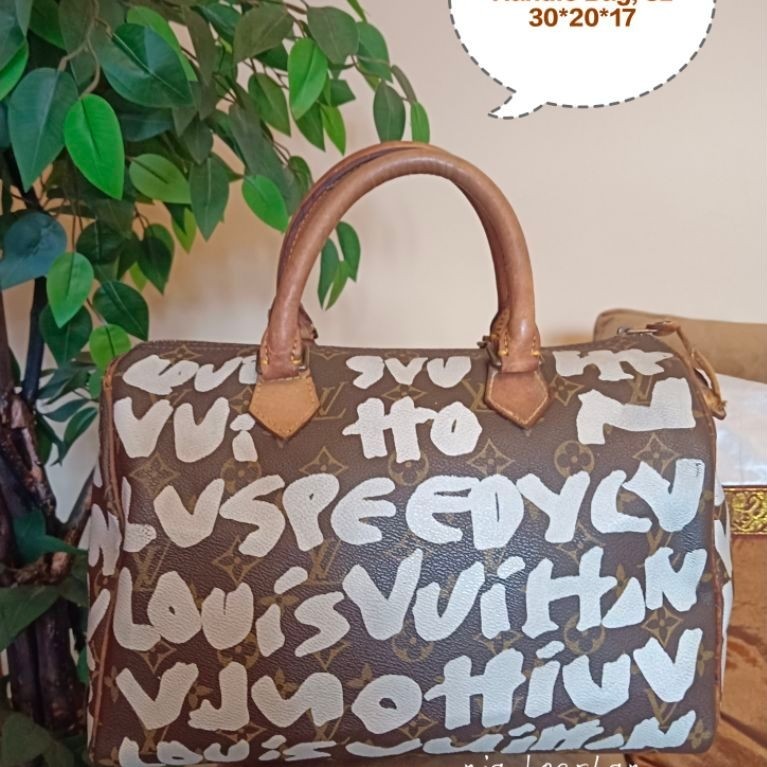 Speedy Elpong Vintage Top Handle Bag