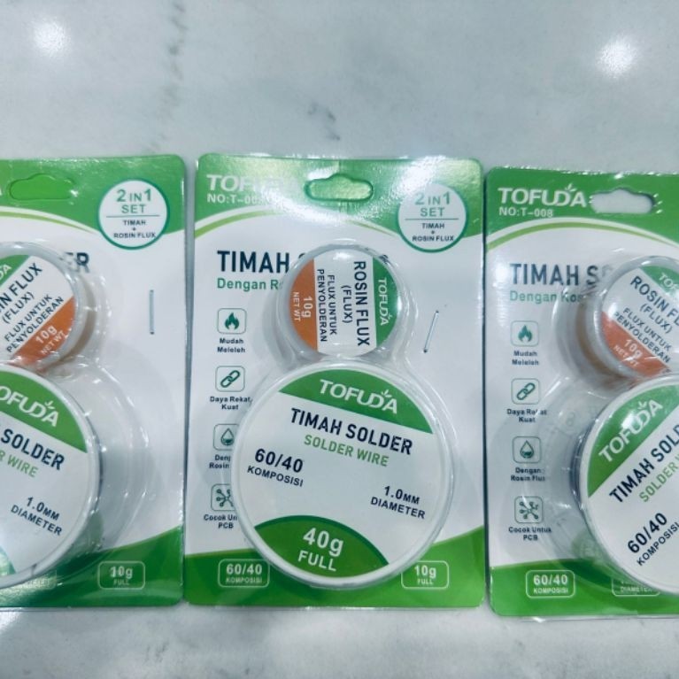 TIMAH SOLDER+ROSIN FLUX