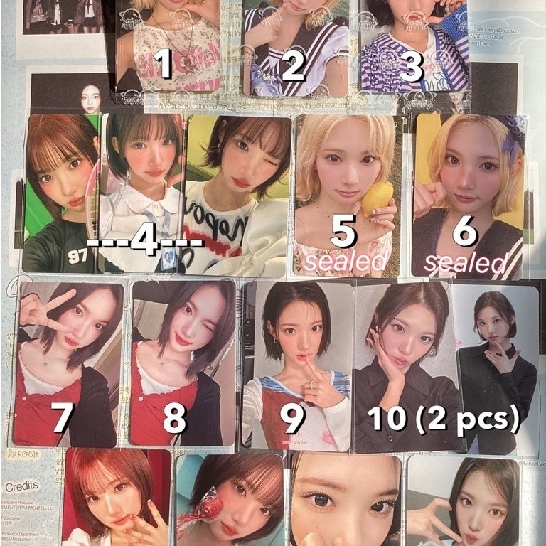 Jiwoo hearts2hearts photocard