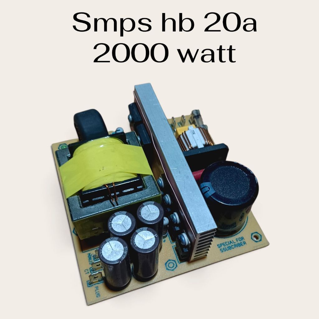 smps sos, hb, 20a 2000 watt