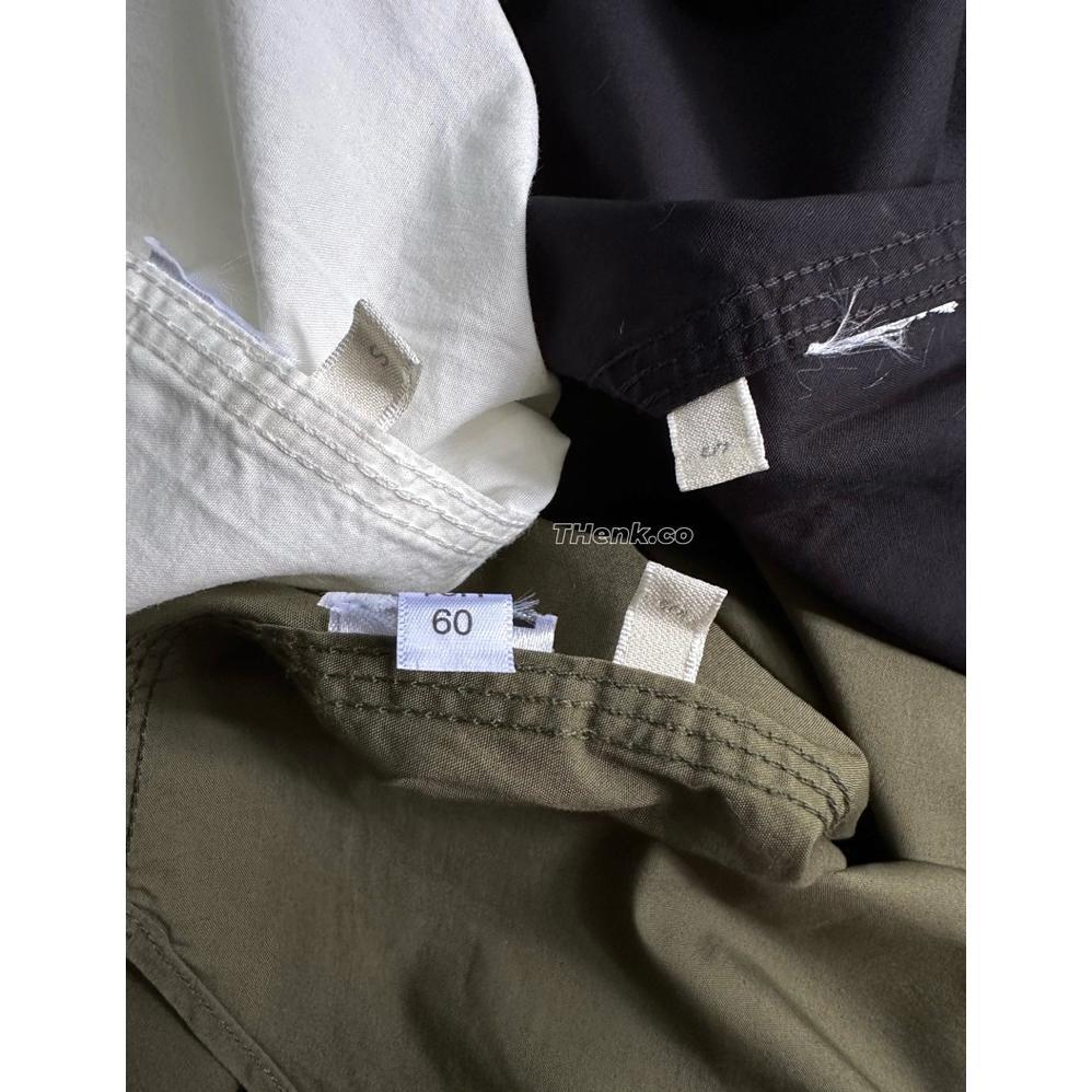 Best Seller Gu Work Shirt Oversized Black ( Deadstock )