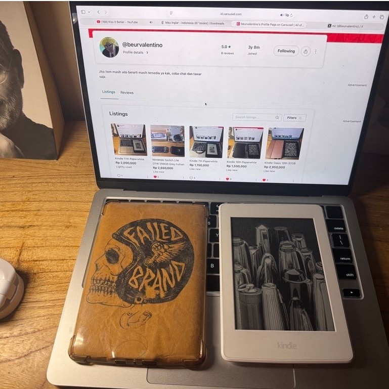 Kindle 7th Paperwhite White