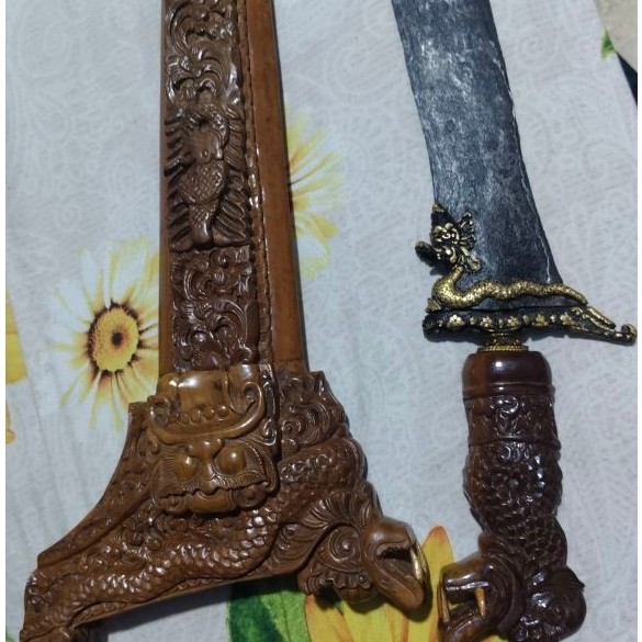 keris bethok nogo saliro kinatah emas sepuh