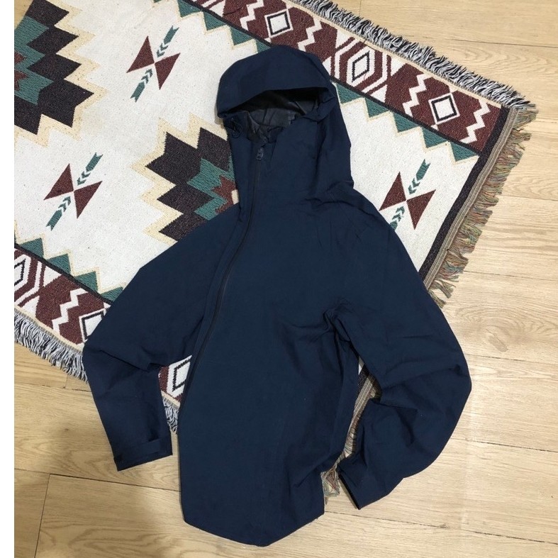 (HARGA NET / PAS) UNIQLO BLOCKTECH JACKET NAVY SIZE XL / UNIQLO BLOCKTECH / JAKET / PRELOVED JAKET U