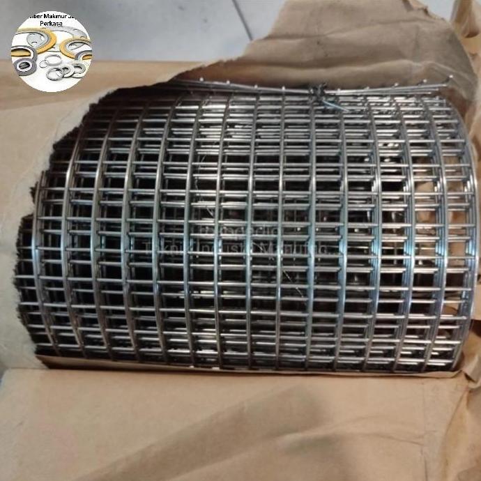Kawat mesh galvanis ( Kawat loket Galvanis) 2mm x 50mm x 50mm